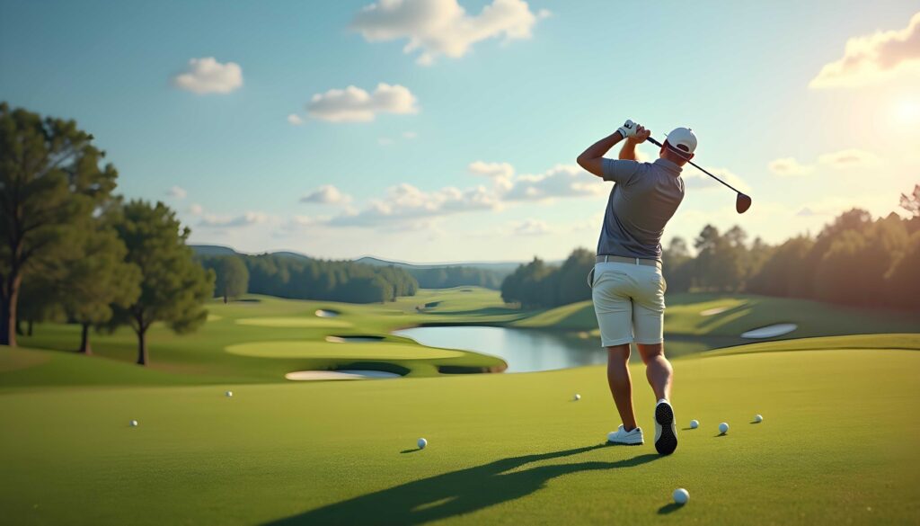 ドライバーショット